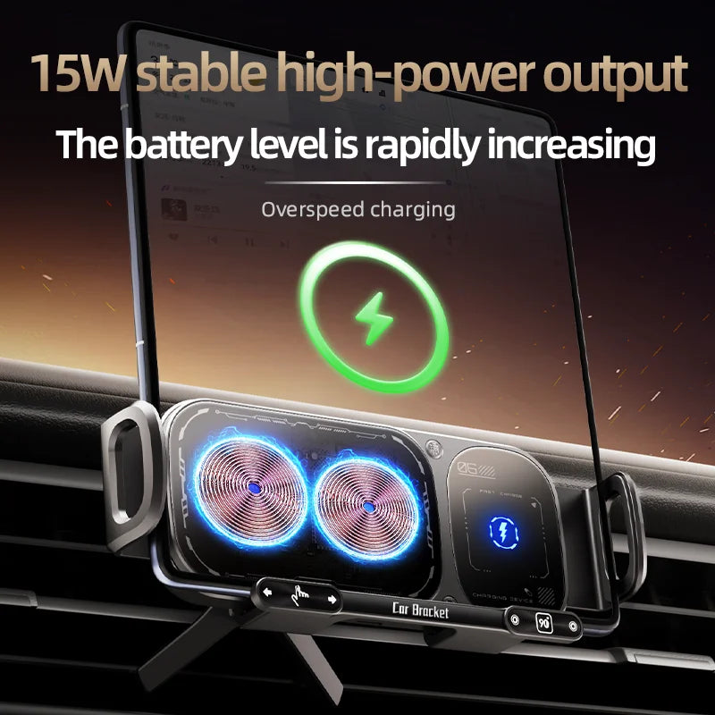 2in1 Car Wireless Charger