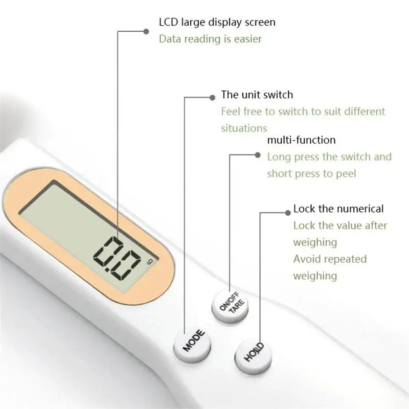 LCD Digital Measurement Weighing Spoon