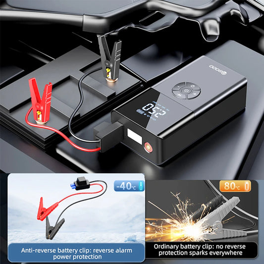 Battery Jump Starter with Tire Inflator