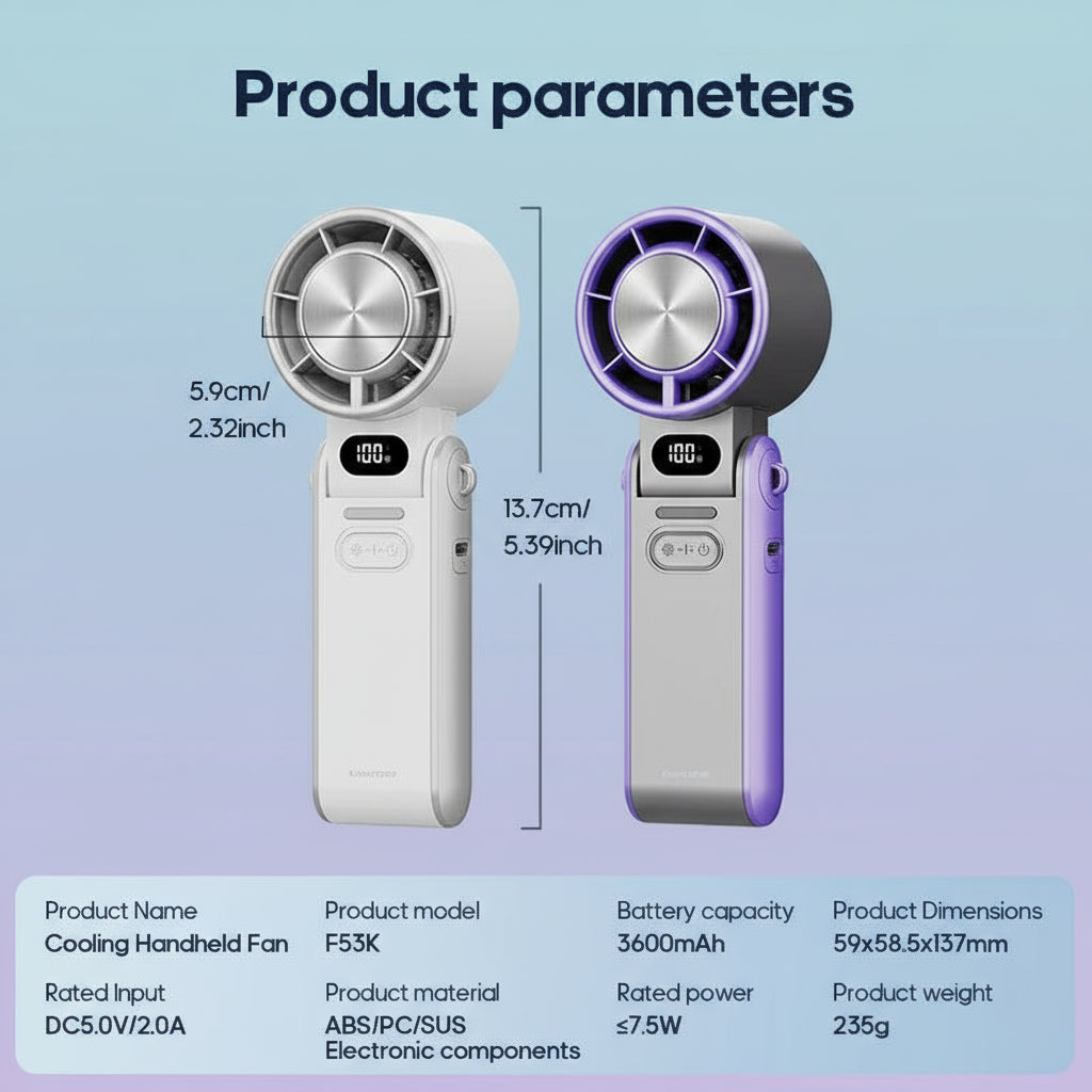 Turbo Handheld Fan - EPIC Online Store