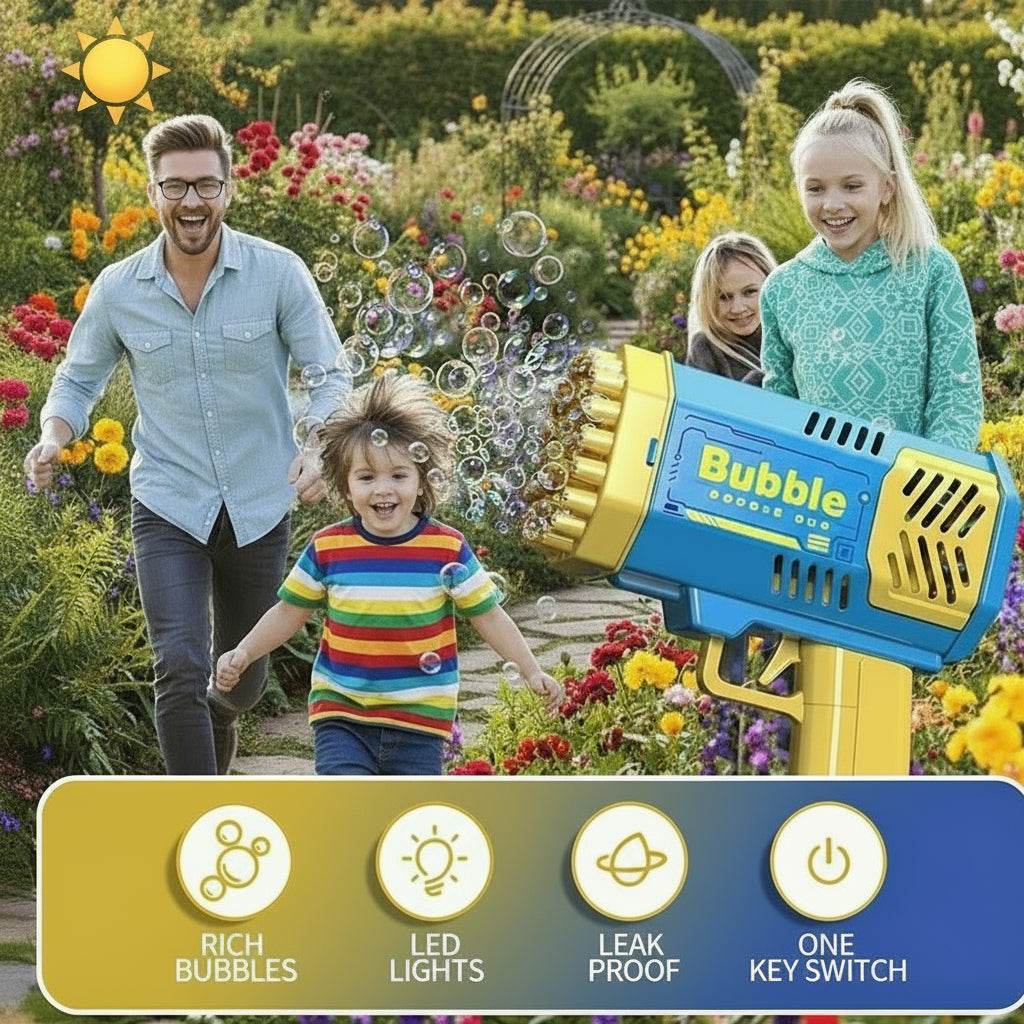 Mega Bubble Rocket Storm Blaster - EPIC Online Store